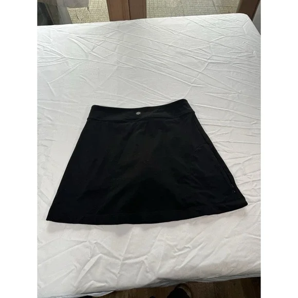 ATHLETA  Skort‎ Skirt Black Athletic Size Small Excellent Shape Golf Pickleball - Picture 2 of 7